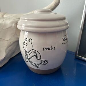 Rae Dunn Disney Winnie the Pooh Snacks Canister Candy Jar